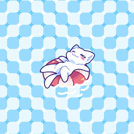 teenie chillin' YCH